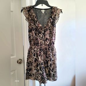 DYNAMITE | Romper | Aminal Print | Vintage
